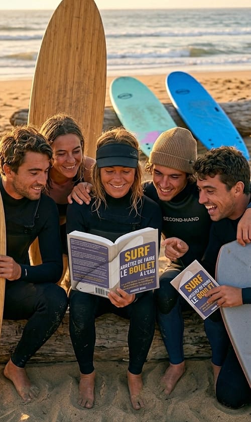 Illustration Surf Arrêtez de faire le boulet à l'eau, Fabrice Rehel