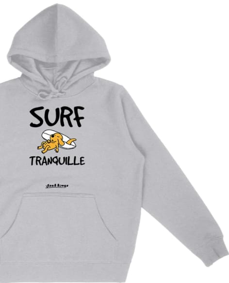 Sweat Capuche Surf Tranquille Gooddowgs.com