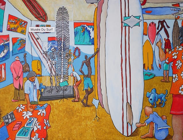 Musée du Surf, Copyright Fabrice Rehel