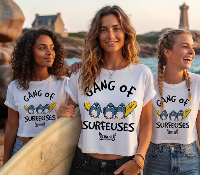 Mayana Surf Shop, Gang of surfeuses, emportes les bonnes vibes partout avec vous