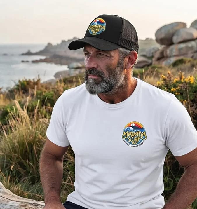 Casquette Mayana Surf Shop Bonnes vibes a emporter partout avec vous