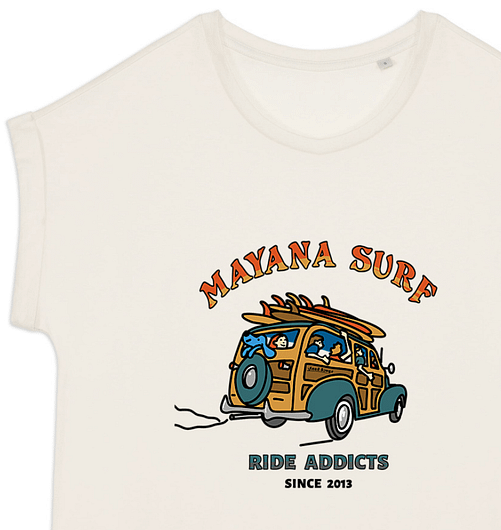Mayana Surf Shop T-shirt femme manches courtes