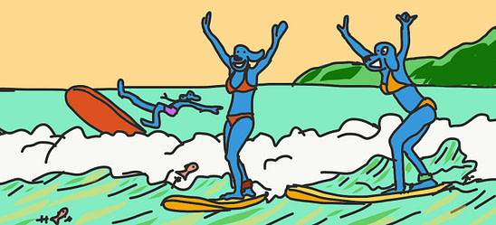 Apprenez le surf, de votre première planche à votre première vague debout